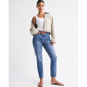 Abercrombie & Fitch Jeans Ankle Straight Ultra High Rise Curve Love 25/0